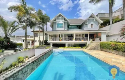 Casa com 4 suítes à venda, a.c 632 m² por r$ 2.790.000 - são paulo ii - cotia/sp