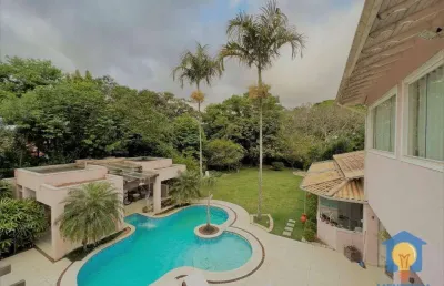 Casa com 5 suítes à venda r$ 2.690.000 - granja viana ii - cotia/sp