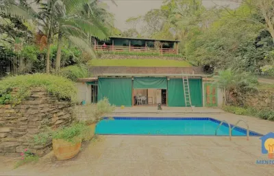 Chácara com 3 dormitórios à venda, 1163 m² por r$ 990.000,00 - chácaras aurora - embu das artes/sp