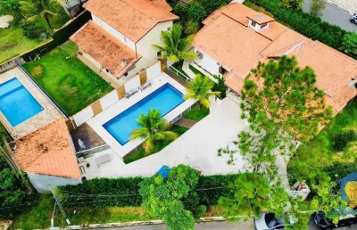 Casa com 4 suites, 600 m² - venda por r$ 1.550.000 ou aluguel por r$ 9.800/mês - colinas de são fernando - cotia/sp