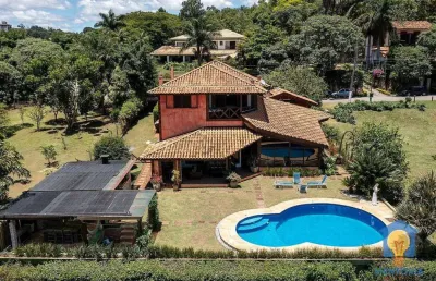 Casa com 4 suítes, 724 m² - venda por r$ 5.900.000 ou aluguel por r$ 33.000/mês - vila de são fernando - cotia/sp