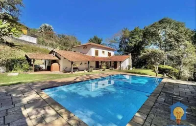 Casa com 4 dormitórios à venda, 478 m² por r$ 1.600.000,00 - vila real moinho velho - embu das artes/sp