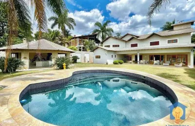 Casa com 5 dormitórios à venda, 752 m² por r$ 5.890.000,00 - são paulo ii - cotia/sp