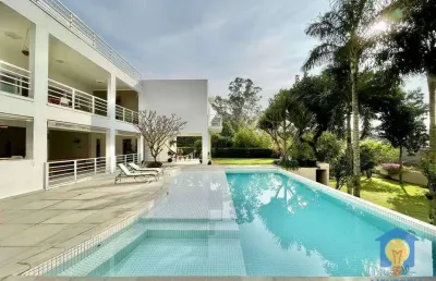 Casa com 4 dormitórios à venda, 488 m² por r$ 5.200.000,00 - granja viana - cotia/sp