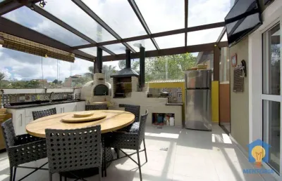 Casa em condomínio fechado - 3 suítes - 4 vagas de garagem e área gourmet completa