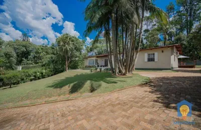 Casa térrea, porteira fechada  com 3 dormitórios à venda no miolo da granja, 418 m² por r$ 3.600.000 - vila santo antônio - cotia/sp