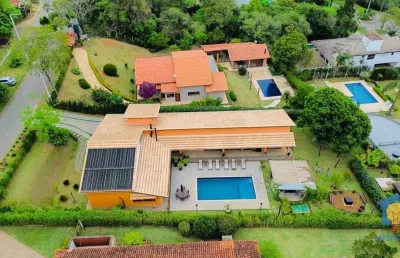 Casa com 4 suítes à venda, 1.356 m² por r$ 2.700.000 - patrimônio do carmo - são roque/sp