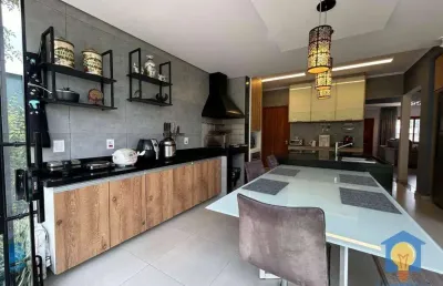Casa com 3 suítes à venda, 360 m² por r$ 1.490.000 - reserva vale verde - cotia/sp