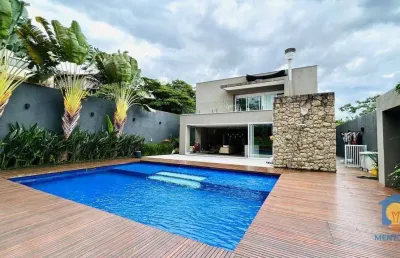 Casa com 3 suítes à venda, 426 m² por r$ 3.900.000 - granja viana - vintage - cotia/sp