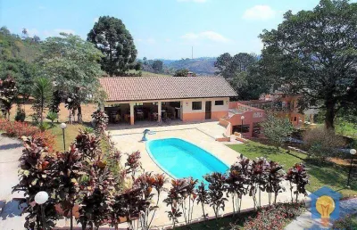 Chácara com 5 dormitórios para alugar, 5000 m² por r$ 15.004/mês - jardim são miguel - cotia/sp