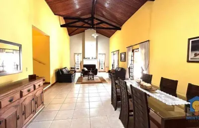 Casa com 4 dormitórios à venda, 366 m² por r$ 1.100.000,00 - chácara represinha - cotia/sp