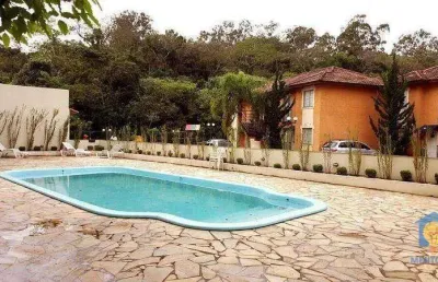 Casa sobreposta com 2 dormitórios à venda, 50 m² por r$ 300.000 - granja viana - cotia/sp