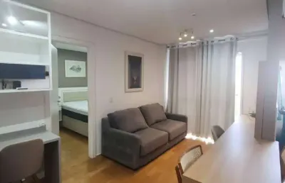 Apartamento com 1 dormitório para alugar, 38 m² por r$ 3.820,00/mês - granja viana - cotia/sp