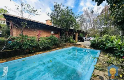 Casa com 6 dormitórios, 589 m² - venda por r$ 2.000.000,00 ou aluguel por r$ 9.517,02/mês - granja viana - bosque do vianna - cotia/sp