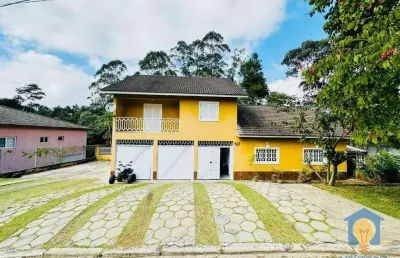Casa com 4 dormitórios, 1087 m² - venda por r$ 1.200.000 ou aluguel por r$ 4.800/mês - jardim dos ipês - embu das artes/sp
