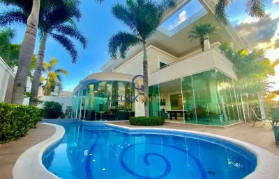Casa em condomínio fechado com 4 quartos à venda na avenida alphaville, 1, alphaville dom pedro, campinas, 530 m2 por r$ 6.500.000