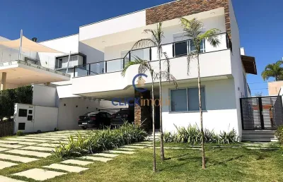 Casa em condomínio fechado com 3 quartos à venda na rua sabiú, 135, loteamento alphaville campinas, campinas, 337 m2 por r$ 3.100.000