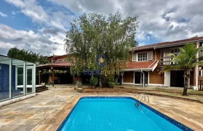 Casa em condomínio fechado com 5 quartos à venda na rua egberto ferreira de arruda camargo, 170, parque da hípica, campinas, 410 m2 por r$ 2.950.000