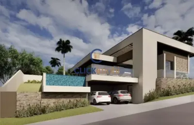 Casa em condomínio fechado com 3 quartos à venda na avenida henrique vicentin, 00, swiss park, campinas, 253 m2 por r$ 2.600.000