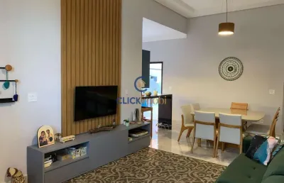 Casa em condomínio fechado com 3 quartos à venda na avenida luiz greco, 225, vila monte alegre, paulínia, 139 m2 por r$ 900.000