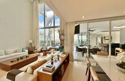 Casa em condomínio fechado com 4 quartos à venda na avenida alphaville, 1, alphaville dom pedro, campinas, 547 m2 por r$ 5.900.000