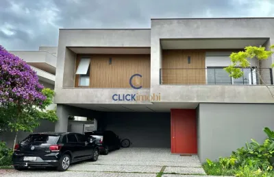Casa em condomínio fechado com 4 quartos à venda na avenida alphaville, 1, alphaville dom pedro, campinas, 420 m2 por r$ 4.950.000