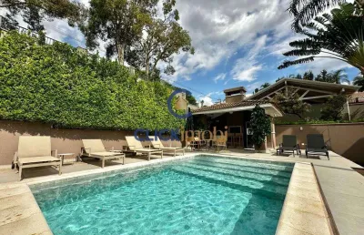 Casa em condomínio fechado com 4 quartos à venda na avenida professora dea ehrhardt carvalho, 770, sítios de recreio gramado, campinas, 435 m2 por r$ 2.950.000