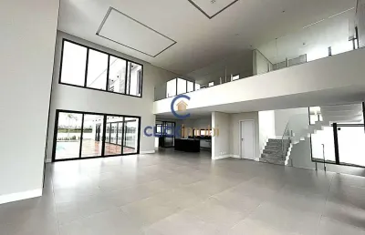 Casa em condomínio fechado com 4 quartos à venda na estrada municipal adelina segantini cerqueira leite, 1000, loteamento mont blanc residence, campinas, 540 m2 por r$ 4.860.000