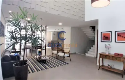 Casa em condomínio fechado com 4 quartos à venda na avenida francisco alfredo júnior, 269, swiss park, campinas, 330 m2 por r$ 2.890.000