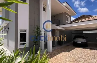 Casa em condomínio fechado com 5 quartos para alugar na rua jornalista tim lopes, sn, chácara são rafael, campinas, 412 m2 por r$ 15.000