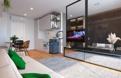 Apartamento com 1 quarto à venda na rua maria monteiro, 536, cambuí, campinas, 39 m2 por r$ 687.000