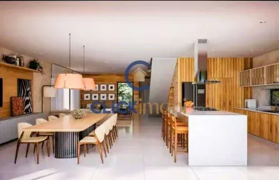 Casa em condomínio fechado com 5 quartos à venda na rua viles de france, ville sainte helene, campinas, 375 m2 por r$ 4.380.000