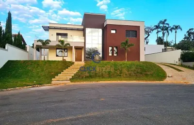 Casa em condomínio fechado com 4 quartos à venda na rua engenheiro paulo de campos fessel, 351, dois córregos, valinhos, 483 m2 por r$ 2.990.000