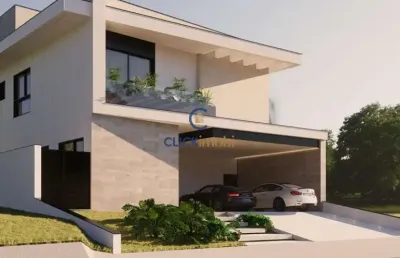 Casa em condomínio fechado com 4 quartos à venda na estrada municipal adelina segantini cerqueira leite, loteamento residencial arborais, campinas, 300 m2 por r$ 3.300.000
