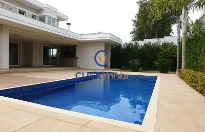 Casa em condomínio fechado com 4 quartos à venda na avenida alphaville, 1, alphaville dom pedro, campinas, 420 m2 por r$ 4.000.000