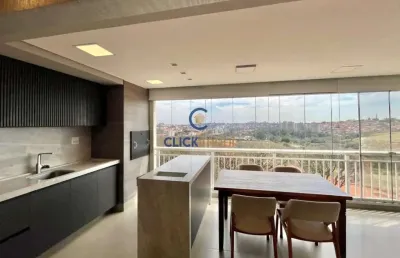 Apartamento com 4 quartos para alugar na rua elvira padilha rossler, 175, vila brandina, campinas, 132 m2 por r$ 11.000