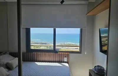 Lindo studio decorado com vista para o mar do costa azul  - porteira fechada