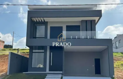 Casa no terras alpha com 3 suítes e 248m² – urbanova, são josé dos campos