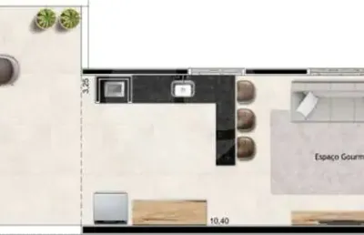 Apartamento com 3 quartos à venda em jardim santo antônio - sp