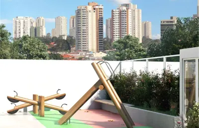 Apartamento com 2 quartos à venda em vila tibiriçá - sp