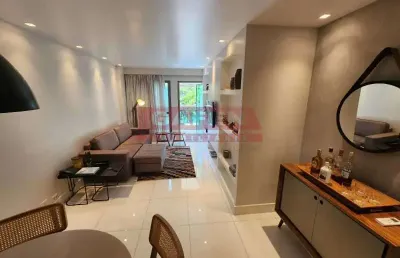 Flat com 2 quartos à venda na avenida epitácio pessoa, lagoa, rio de janeiro, 72 m2 por r$ 1.600.000