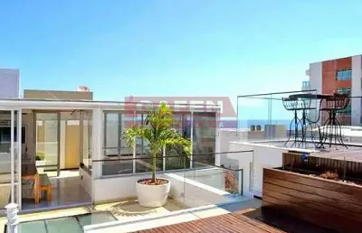 Cobertura com 4 quartos à venda na avenida vieira souto, ipanema, rio de janeiro, 314 m2 por r$ 8.390.000