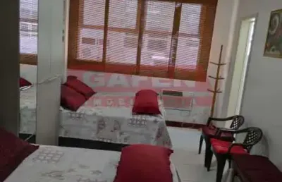 Kitnet / stúdio à venda na avenida atlântica, copacabana, rio de janeiro, 30 m2 por r$ 630.000