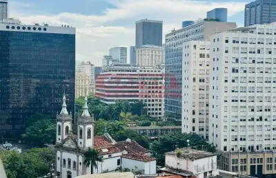 Sala comercial com 1 sala à venda na avenida churchill, centro, rio de janeiro, 49 m2 por r$ 90.000