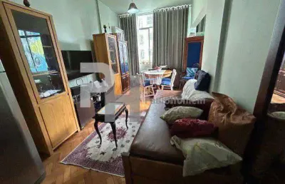 Apartamento com 1 quarto à venda na avenida prado júnior, 326, copacabana, rio de janeiro, 34 m2 por r$ 496.000
