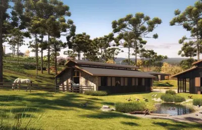 Hk | terreno em campo alegre | condomínio fazenda araçá
