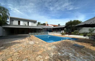 Casa com 3 quartos suítes para alugar no condomínio bosque das colinas - royal park - 600m²