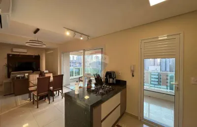 Apartamento mobiliado com 3 quartos suites para alugar no jardim botânico - 115m²