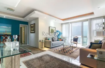 Apartamento com 4 quartos à venda na rua macedo sobrinho, humaitá, rio de janeiro, 140 m2 por r$ 1.600.000