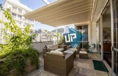 Cobertura com 5 quartos à venda na rua soares cabral, laranjeiras, rio de janeiro, 584 m2 por r$ 4.300.000